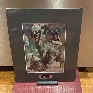 Star Wars Art Print From Disney World With COA
